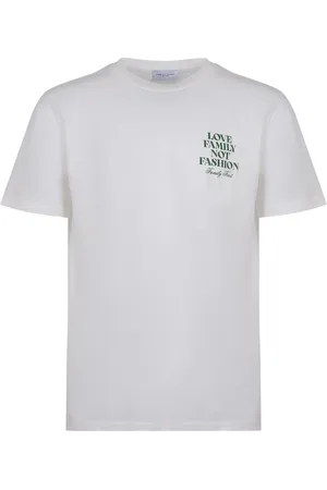 Family First Family First T-shirt Made Of Cotton.