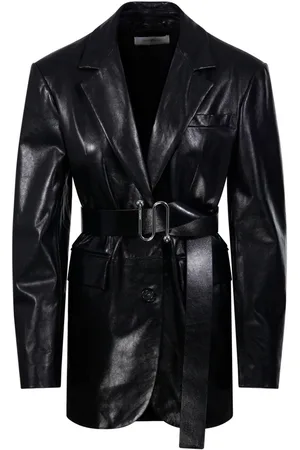 Sportmax Teoria Button-up Belted Jacket