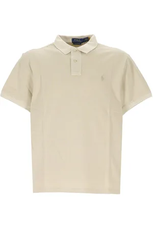 Ralph Lauren Custom Slim Mineral-dyed Buttoned Polo Shirt