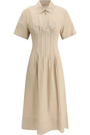 Tory Burch Zip Midi Dress