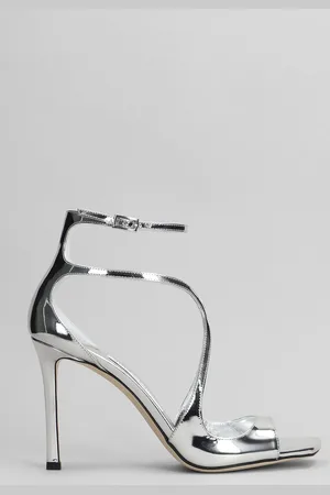 Jimmy Choo Azia 95 Sandals In Patent Leather