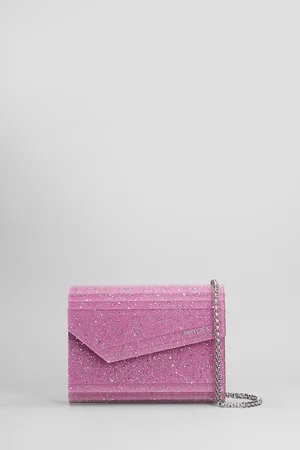 Jimmy Choo Candy Clutch In Fuxia Acrylic