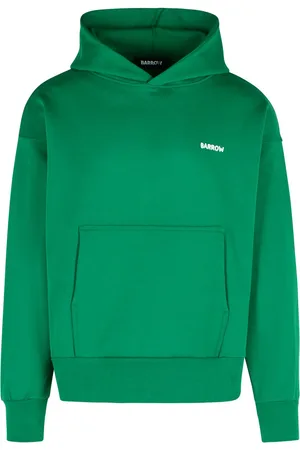 BARROW Green Cotton Sweatshirt