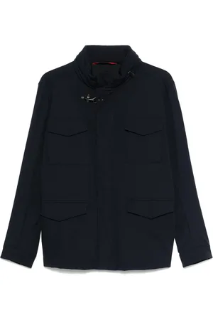 FAY Short Nylon Stretch Field Jacket