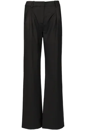 Loulou Studio High-waisted Wool Gabardine Trousers