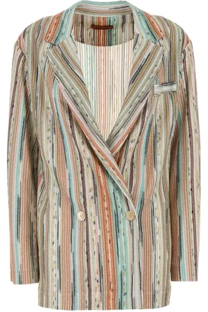 Missoni Multicolor Viscose Blend Blazer