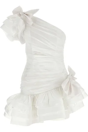 Alessandra Rich Ruffle Dress