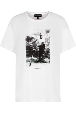 Emporio Armani Printed Cotton T-shirt