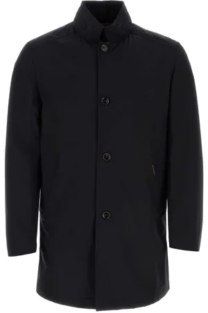 MOORER Dark Blue Nylon Blend Hektor Jacket
