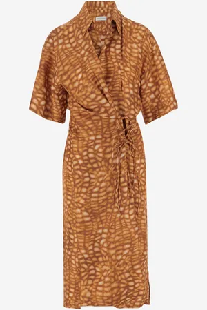 DRIES VAN NOTEN Silk Long Dress
