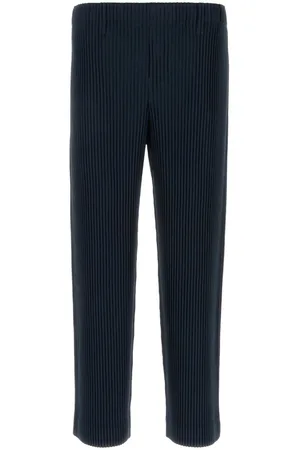 Issey Miyake Midnight Blue Polyester Pant