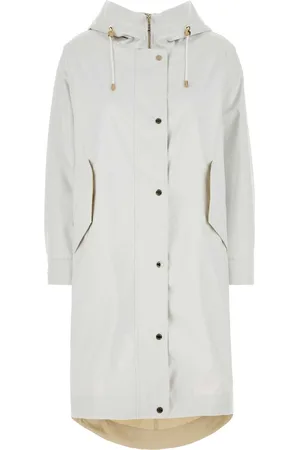 MOORER Chalk Polyester Blend Molly Jacket