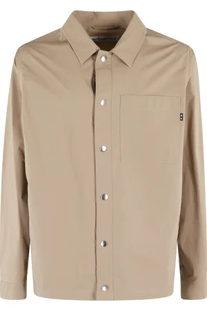 DEPARTMENT FIVE Aviv Giacca Camicia Over Popeline Stretch