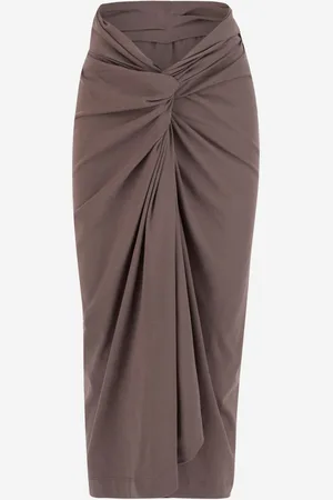 DRIES VAN NOTEN Long Cotton Skirt