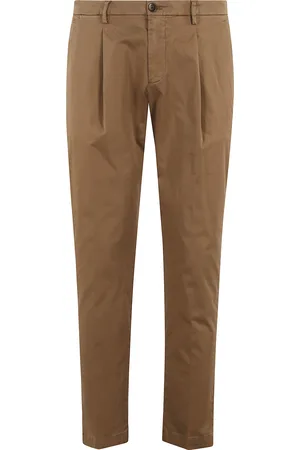 BRIGLIA Pant 1 Pinces Raso Di Cotone