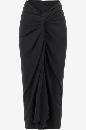DRIES VAN NOTEN Long Cotton Skirt