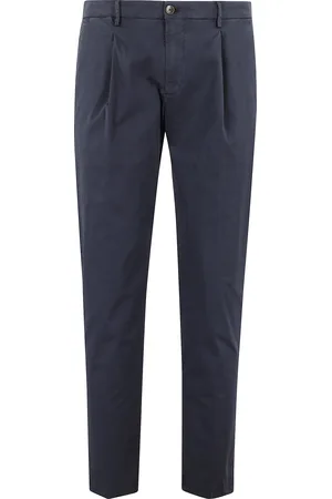 BRIGLIA Pant 1 Pinces Cotone Stretch
