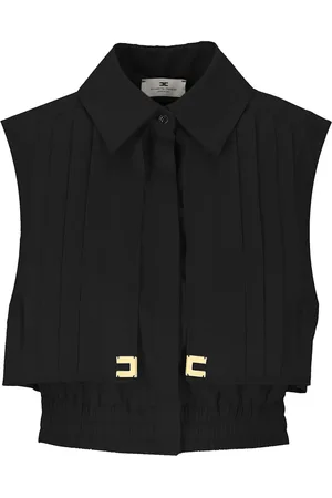 Elisabetta Franchi Cotton Cropped Shirt