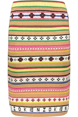 Kenzo Jacquard Knit Skirt