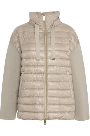 HERNO Panelled Drawstring Jacket