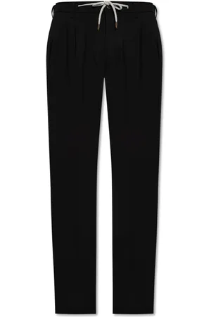ELEVENTY Wool Pants With Tapered Legs