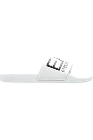 EA7 Emporio Armani Rubber Slides With Logo