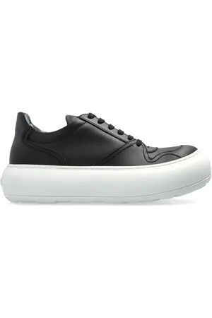 Moschino Round Toe Lace-up Sneakers