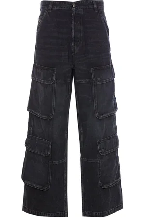 Diesel D-touch-cargo Relaxed Jeans