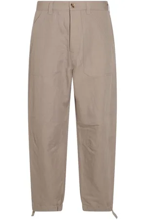 Brunello Cucinelli Drawstring Relaxed Fit Trousers