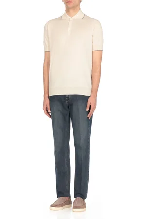 Brunello Cucinelli Short Sleeved Polo Shirt