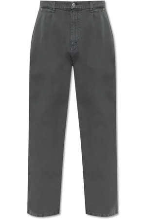 Moschino Logo Patch Wide-leg Pants
