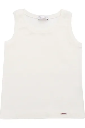 MONNALISA Ribbed Basic Top