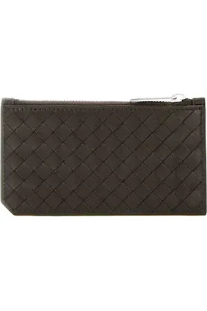 Bottega Veneta Intrecciato Leather Card Holder