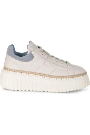 Hogan H-stripes Sneakers Made Of Leather.