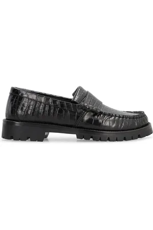 Rhude Printed Leather Loafers
