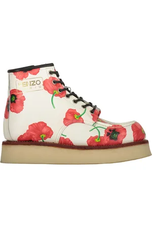 Kenzo Leather Ankle Boots