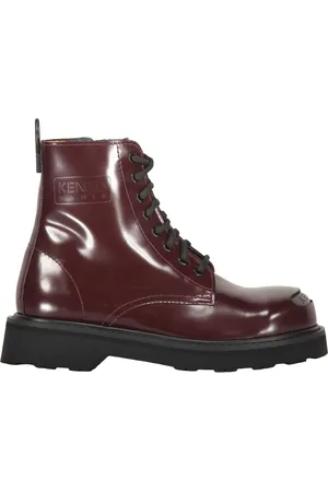 Kenzo Leather Ankle Boots