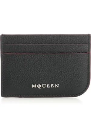 Alexander McQueen Leather Card Holder