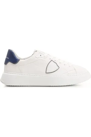 Philippe model Temple Sneakers With Blue Heel Tab