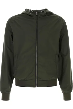MOORER Bottle Green Polyester Denny Reversibile Jacket