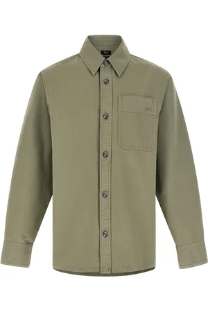A.P.C. A. P.C. Logo Embroidery Shirt