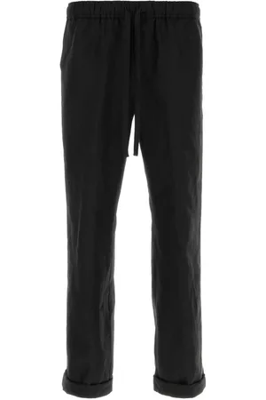 Dolce & Gabbana Black Canvas Pyjamas Pant