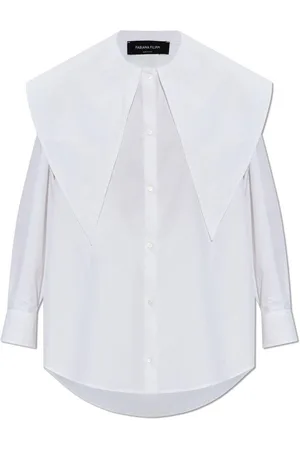 Fabiana Filippi Decorative Collar Long Sleeved Shirt