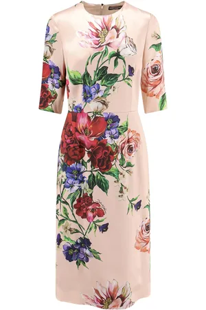 Dolce & Gabbana Viscose Dress Nude