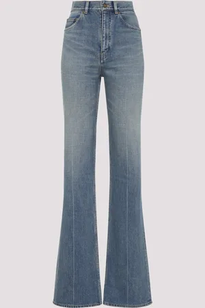 Saint Laurent 70s High Waist Straight Leg Jeans