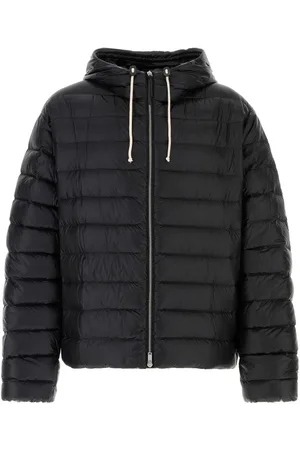 Jil Sander Black Nylon Down Jacket