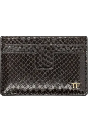 Tom Ford Snake Print Card Holder