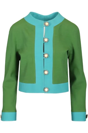 VALENTINO GARAVANI Blend Crepe Couture Blazer