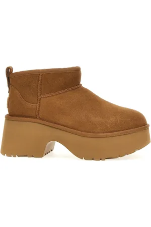 UGG Classic Ultra Mini New Heights Ankle Boots