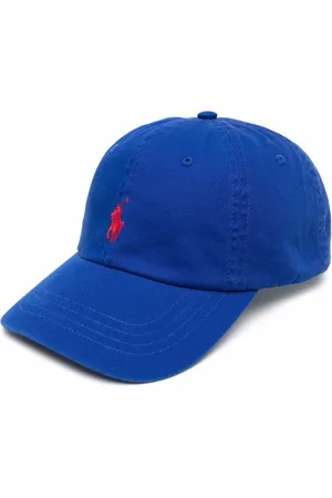 Ralph Lauren Blue Baseball Cap With Contrasting Pony